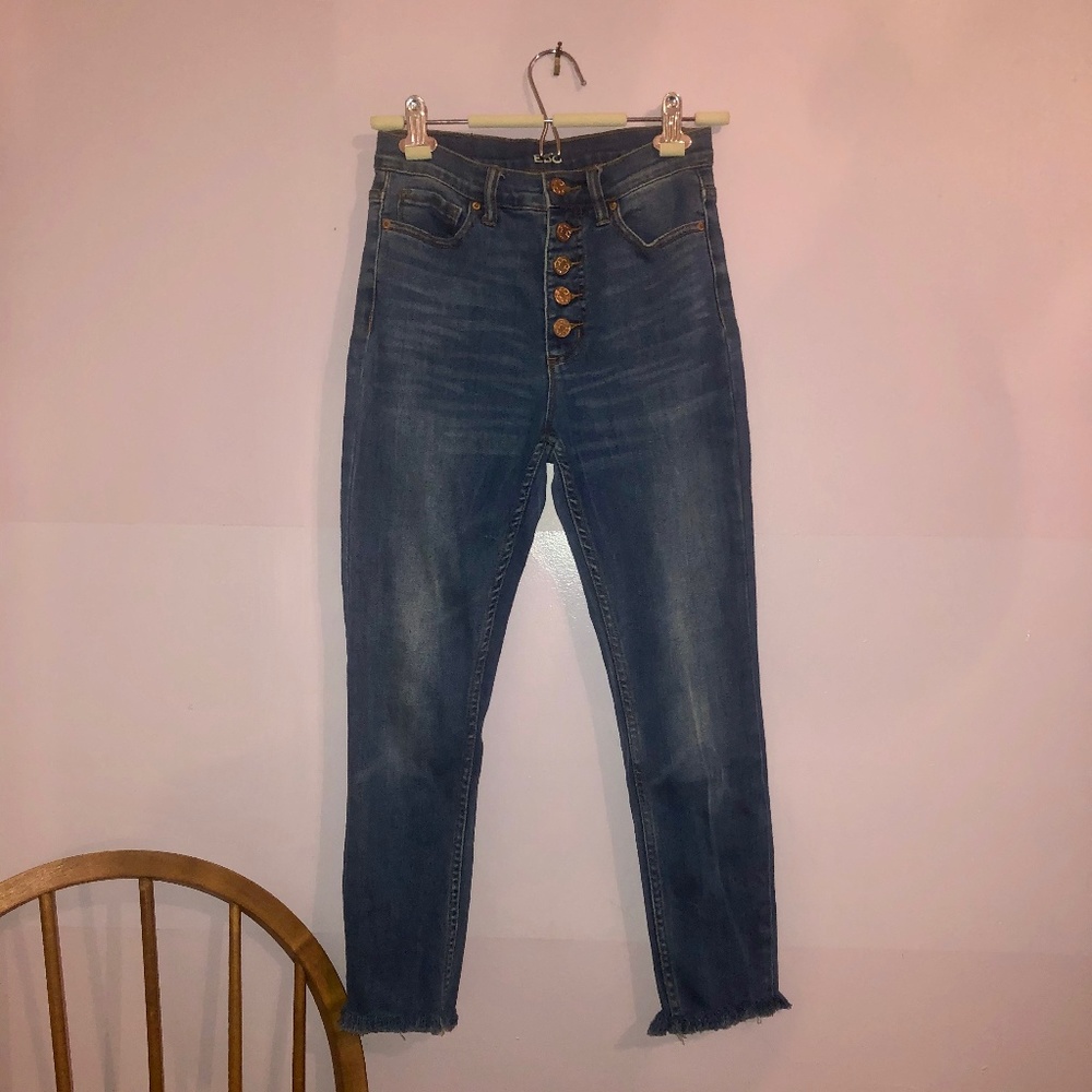 UO BDG High Rise Twig Ankle Jeans Size 27